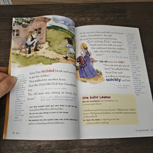 Heidi ไฮดี หนูน้อยหัวใจบริสุทธิ์ - Se-Ed Genius Readers Stage 1 รูปที่ 8