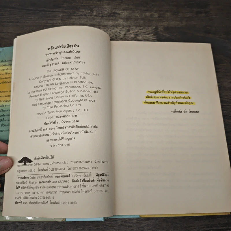 พลังแห่งจิตปัจจุบัน: ทางสู่การตื่นรู้และเยียวยา - เอ็กค์ฮาร์ท โทลเลอ รูปที่ 6