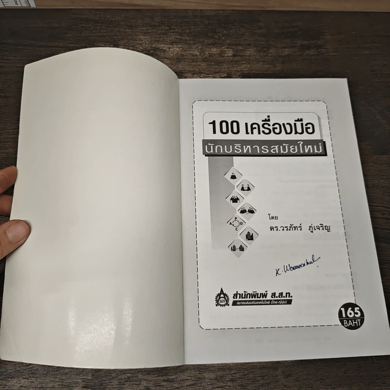100 เครื่องมือนักบริหารสมัยใหม่ - ดร.วรภัทร์ ภู่เจริญ รูปที่ 6