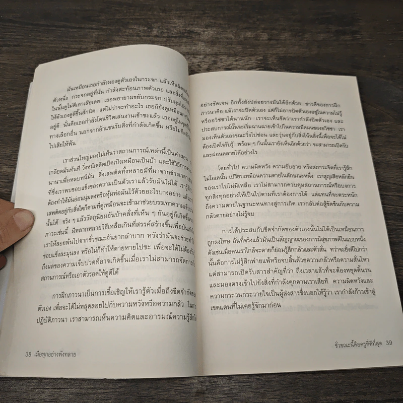 เมื่อทุกอย่างพังทลายหนทางฝึกใจในช่วงเวลา - เพม่า โชดรัน รูปที่ 8