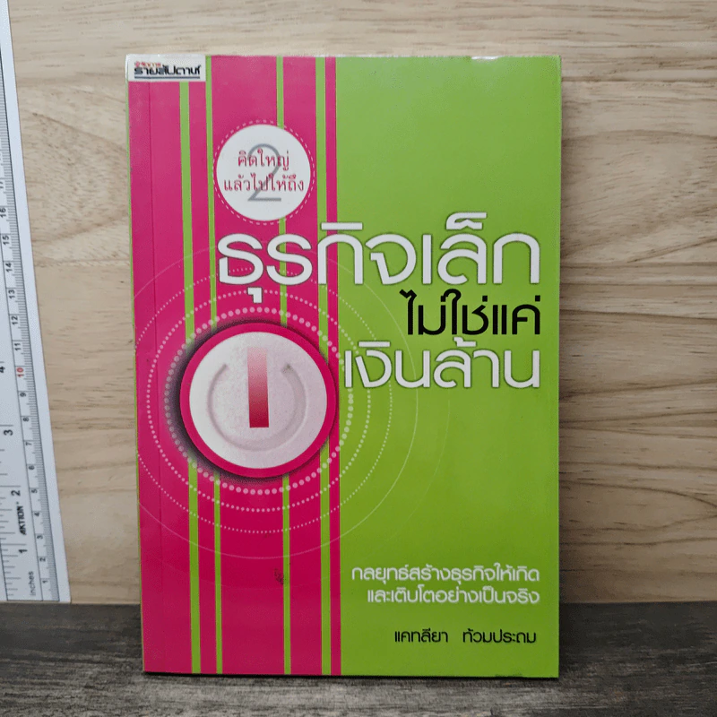 ธุรกิจเล็กไม่ใช่แค่เงินล้าน - แคทลียา ท้วมประถม รูปที่ 1