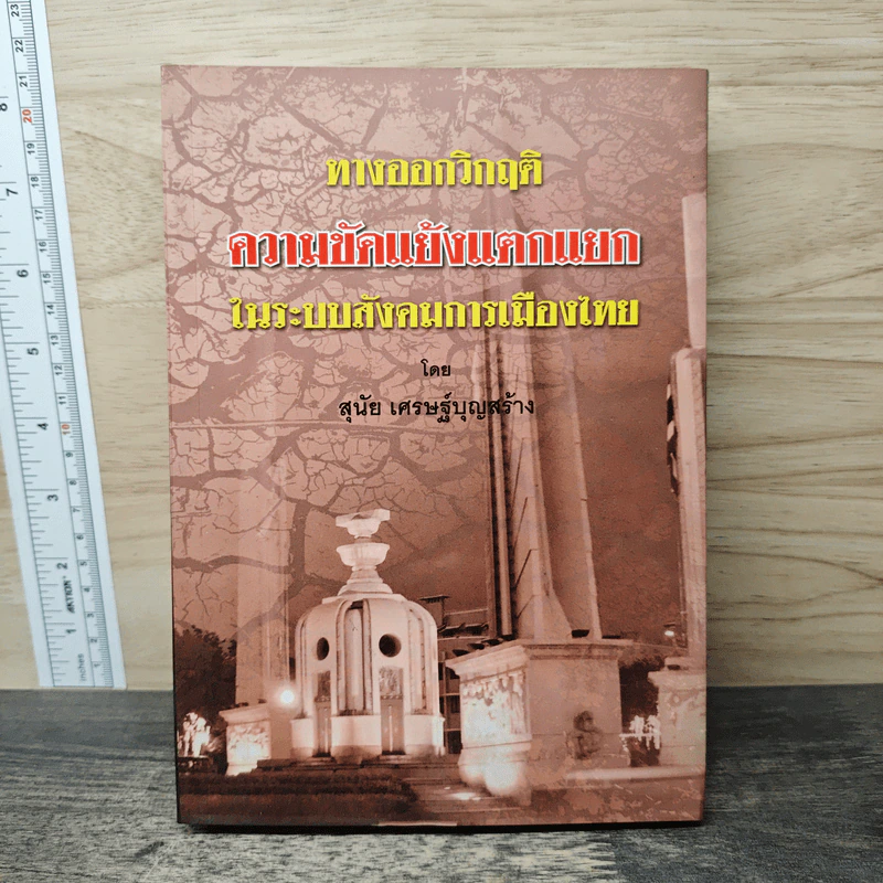 ทางออกวิกฤติ ความขัดแย้งแตกแยกในระบบสังคมการเมืองไทย - สุนัย เศรษฐ์บุญสร้าง รูปที่ 1