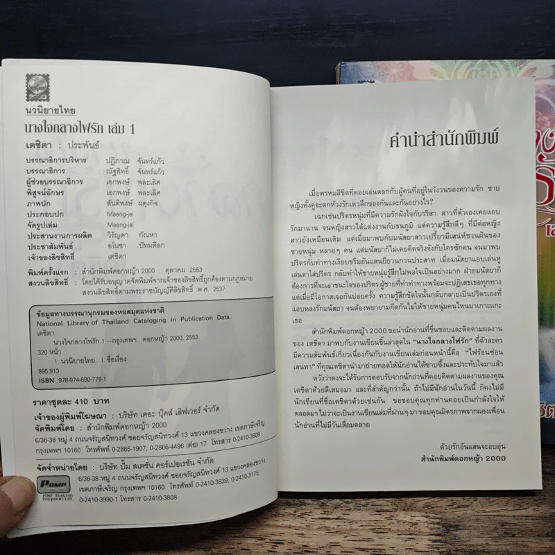 นางใจกลางไฟรัก 2 เล่มจบ - เตชิตา รูปที่ 6
