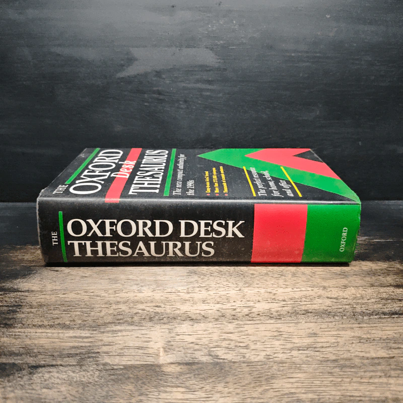 The Oxford Desk Thesaurus รูปที่ 3