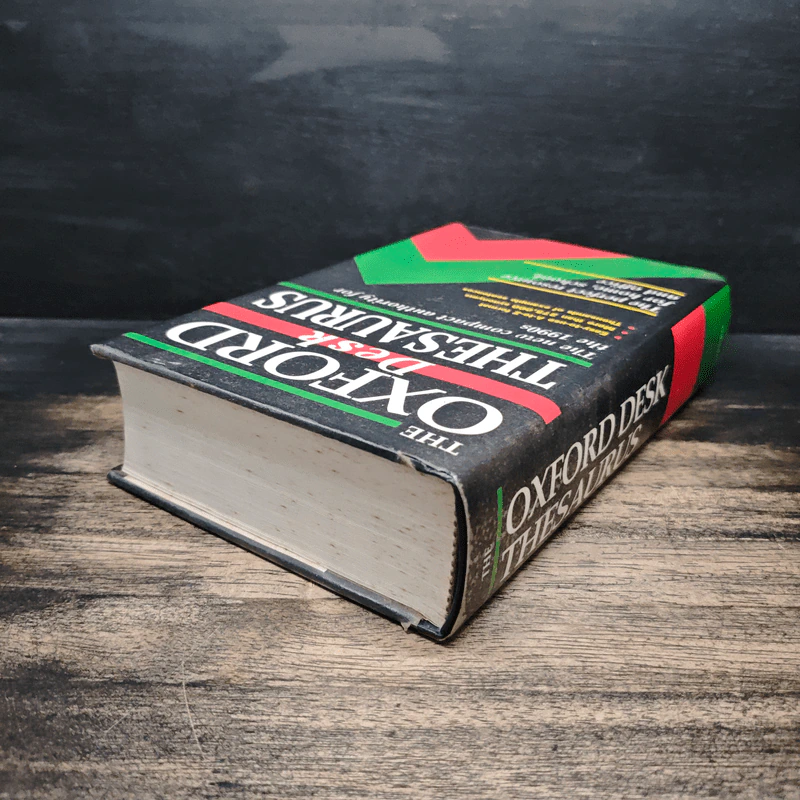 The Oxford Desk Thesaurus รูปที่ 5