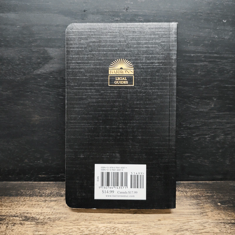 Law Dictionary - Steven H. Gifis รูปที่ 2