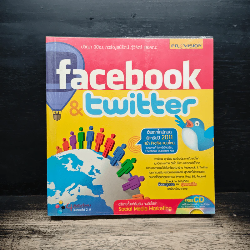Facebook & Twitter - ปวีณา มีป้อง, ถวรัญชน์รัตน์ ภู่วิจิตร์ รูปที่ 1