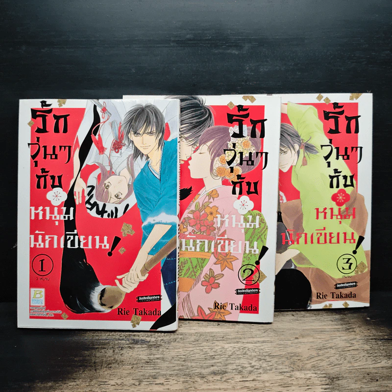 Boxset รักวุ่นๆกับหนุ่มนักเขียน 3 เล่มจบ รูปที่ 4