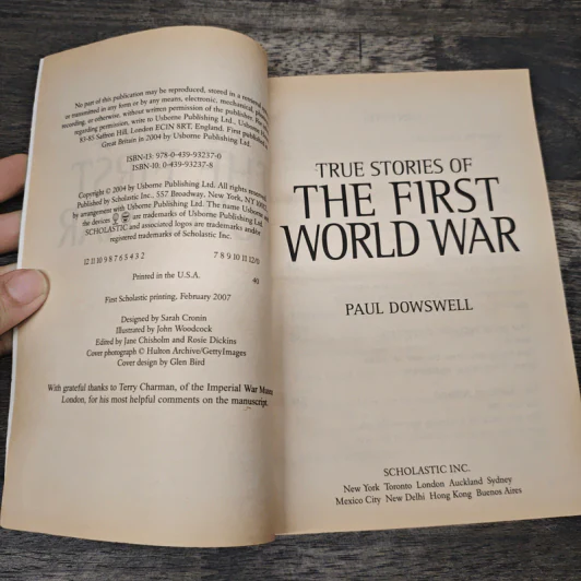 True Stories of the First World War - Paul Dowswell รูปที่ 6