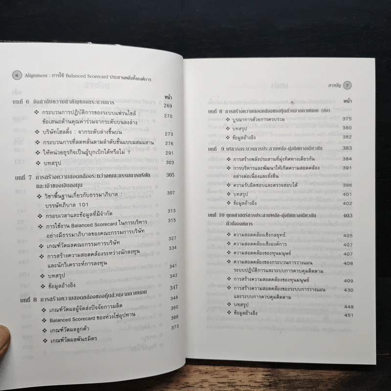 Alignment การใช้ Balanced Scorecard ประสานพลังทั้งองค์การ - Robert S. Kaplan, David P. Norton รูปที่ 8
