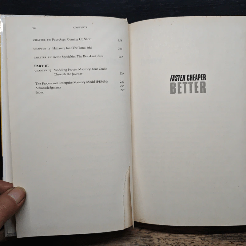 Faster Cheaper Better - Michael Hammer, Lisa W. Hershman รูปที่ 8