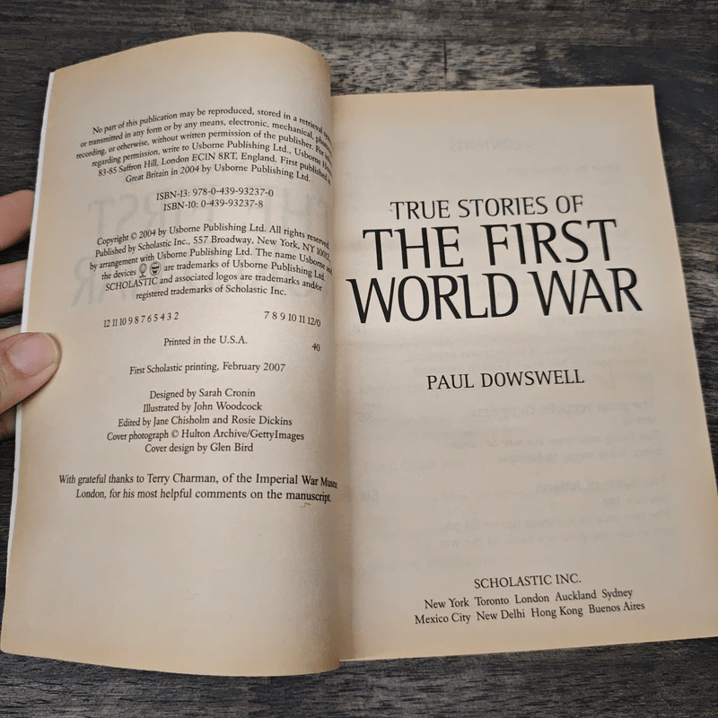 True Stories of the First World War - Paul Dowswell รูปที่ 6