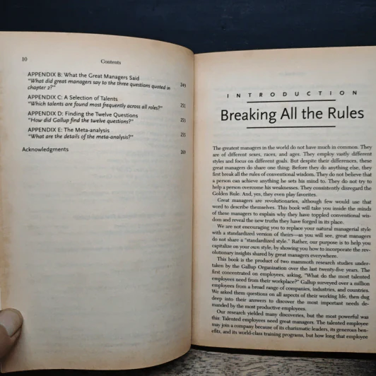 First, Break All the Rules: What the World's Greatest Managers Do Differently - Marcus Buckingham, Curt Coffman รูปที่ 9