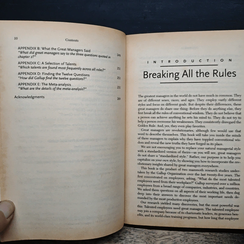 First, Break All the Rules: What the World's Greatest Managers Do Differently - Marcus Buckingham, Curt Coffman รูปที่ 9