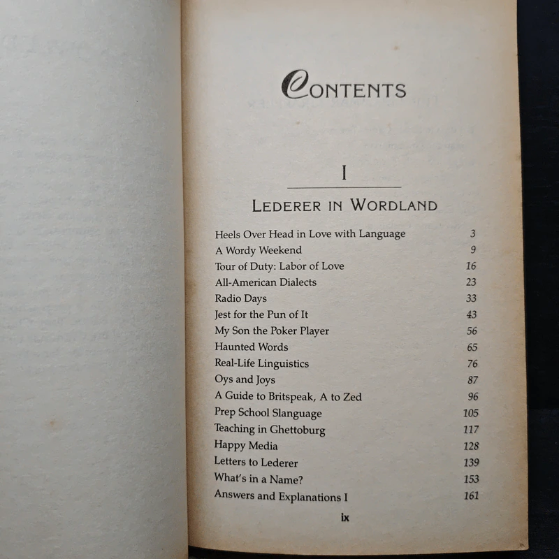 Adventures of a Verbivore - Richard Lederer รูปที่ 7