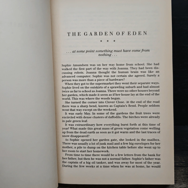 Sophie's World - Jostein Gaarder รูปที่ 10