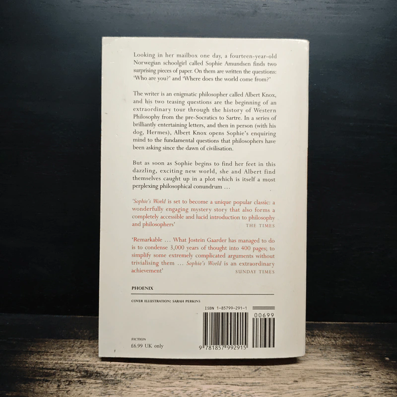 Sophie's World - Jostein Gaarder รูปที่ 2
