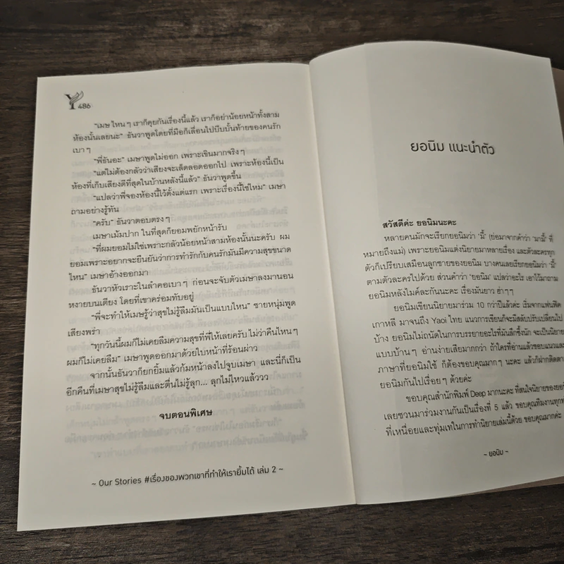 Our Stories #เรื่องของพวกเขาที่ทำให้เรายิ้มได้ เล่ม 2 - ยอนิม รูปที่ 8