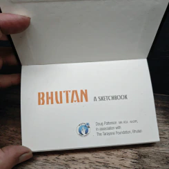 BHUTAN A SKETCHBOOK - Doug Patterson รูปที่ 6