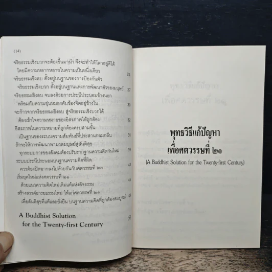 พุทธวิธีแก้ปัญหาเพื่อศตวรรษที่ 21 - พระธรรมปิฎก รูปที่ 8