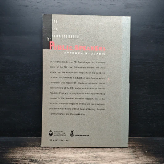 The Ten Commandments for Public Speakers - Stephen D. Gladis รูปที่ 2