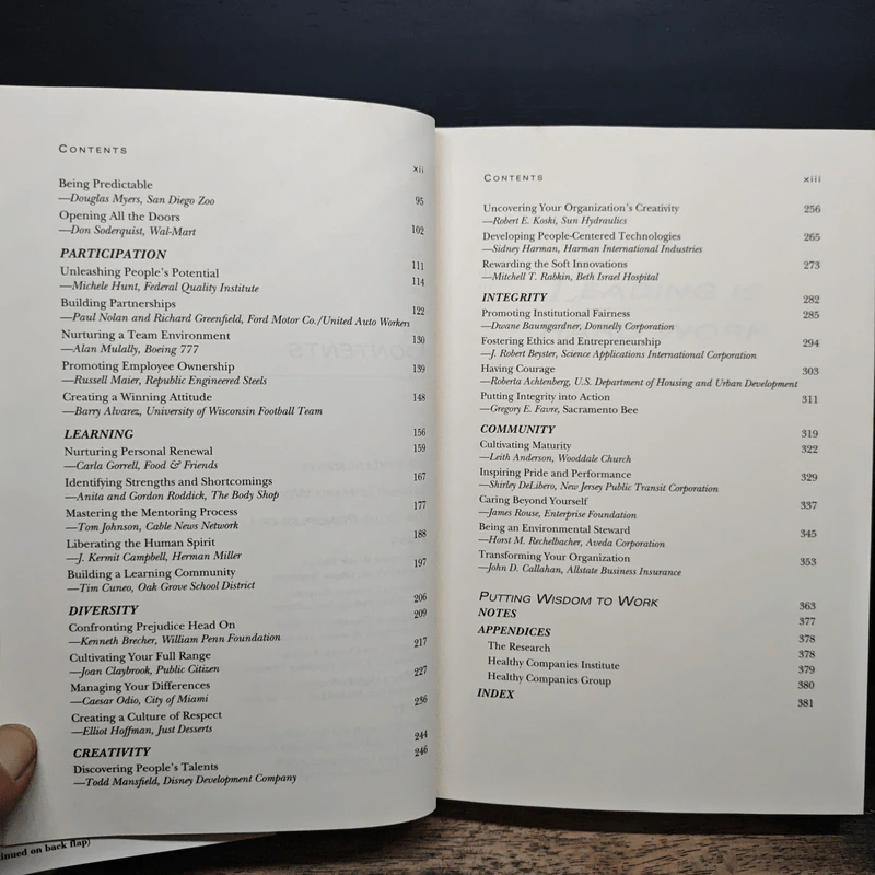 Leading People - Robert H. Rosen รูปที่ 8