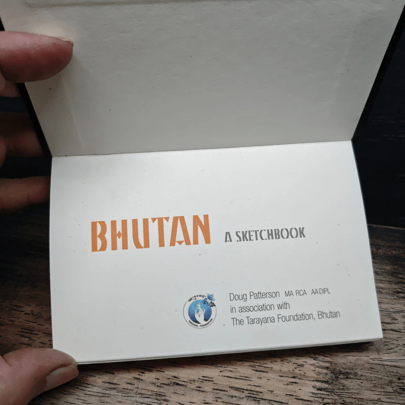 BHUTAN A SKETCHBOOK - Doug Patterson รูปที่ 6