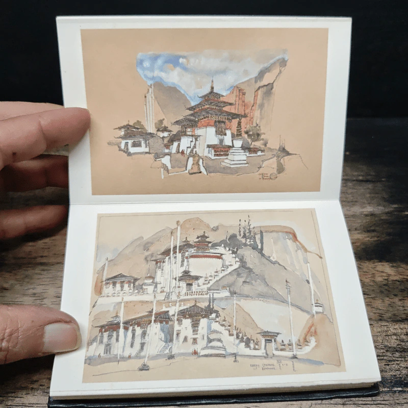 BHUTAN A SKETCHBOOK - Doug Patterson รูปที่ 10