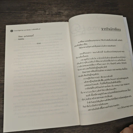 Good Night My Last Mistake ราตรีสวัสดิ์รักแท้ - ร เรือในมหาสมุท รูปที่ 8