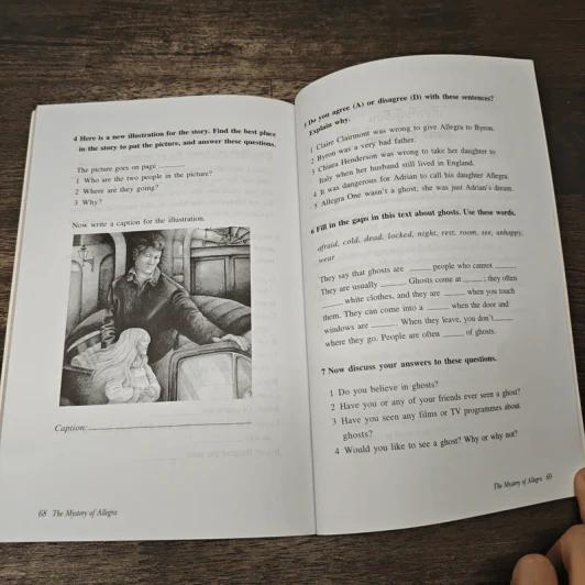 The Mystery of Allegra อัลเลกรา เด็กหญิงทูตมรณะ - Peter Foreman (Oxford Bookworms Stage 2) รูปที่ 8