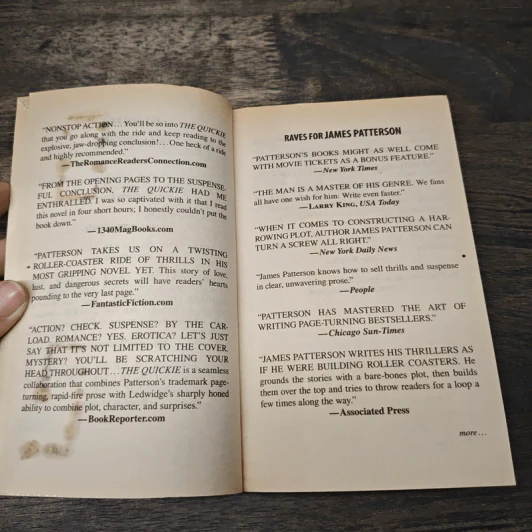 The Quickie - James Patterson, Michael Ledwidge รูปที่ 6
