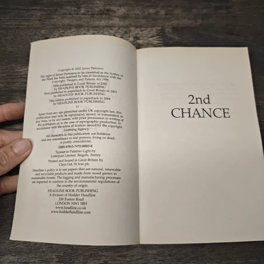 2nd Chance - James Patterson รูปที่ 6