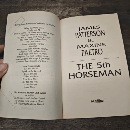 The 5th Horseman - The 5th Horseman, Maxine Paetro รูปที่ 6