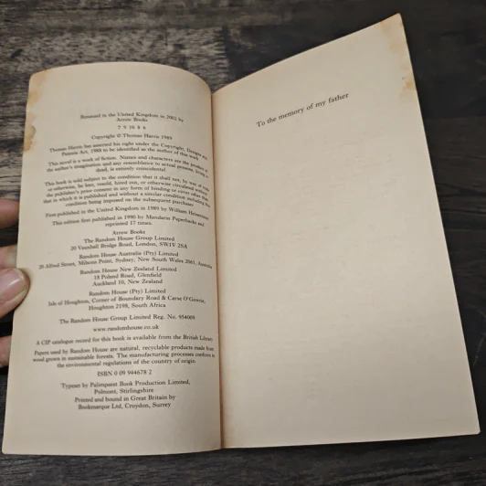 The Silence of the Lambs - Thomas Harris รูปที่ 6