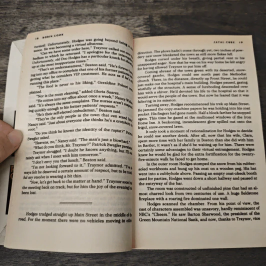 Fatal Cure - Robin Cook รูปที่ 7