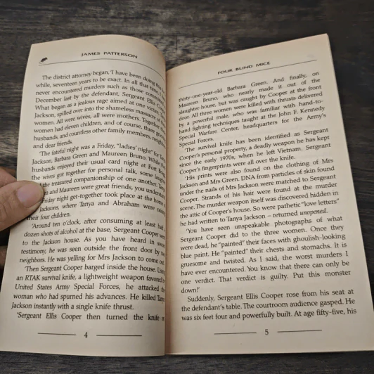 Four Blind Mice - James Patterson รูปที่ 7