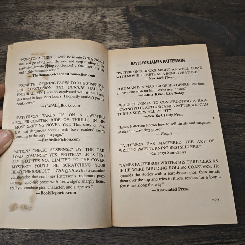 The Quickie - James Patterson, Michael Ledwidge รูปที่ 6