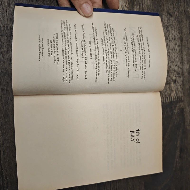 4th of July - James Patterson รูปที่ 6