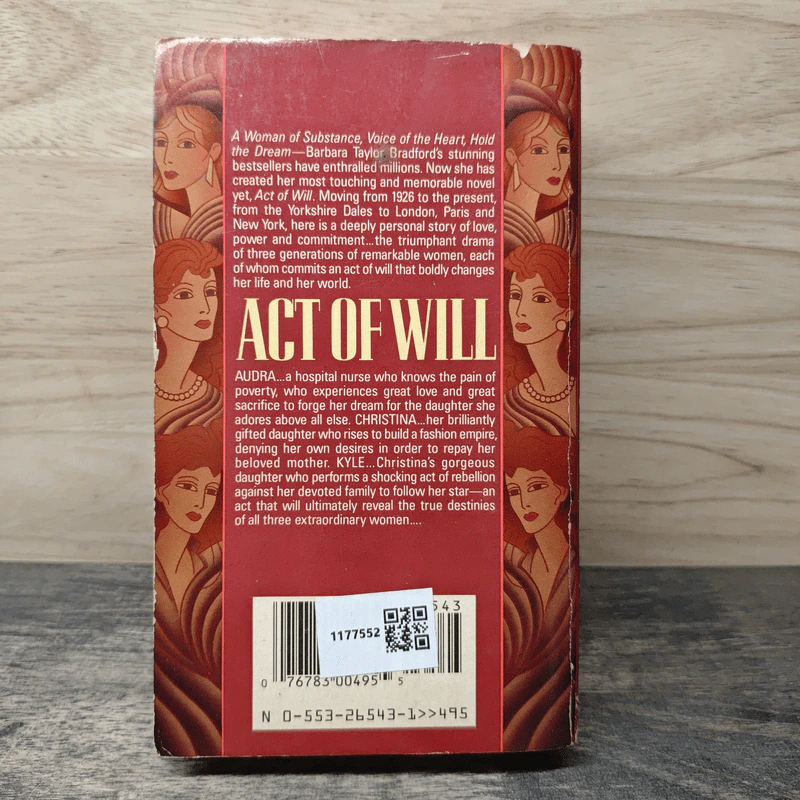 Act of Will - Barbara Taylor Bradford รูปที่ 5