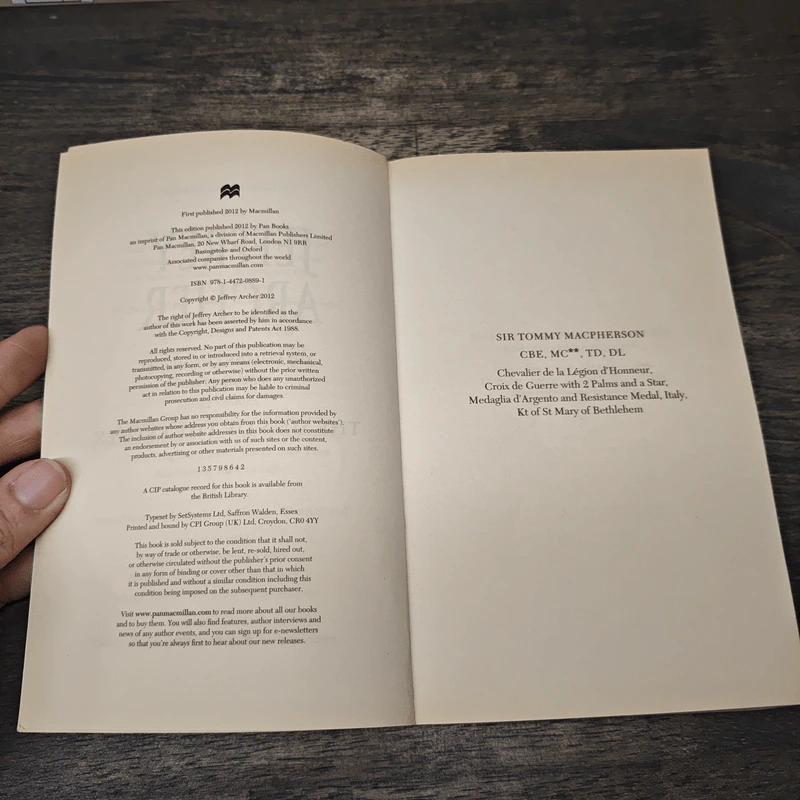 The Sins of the Father - Jeffrey Archer รูปที่ 6