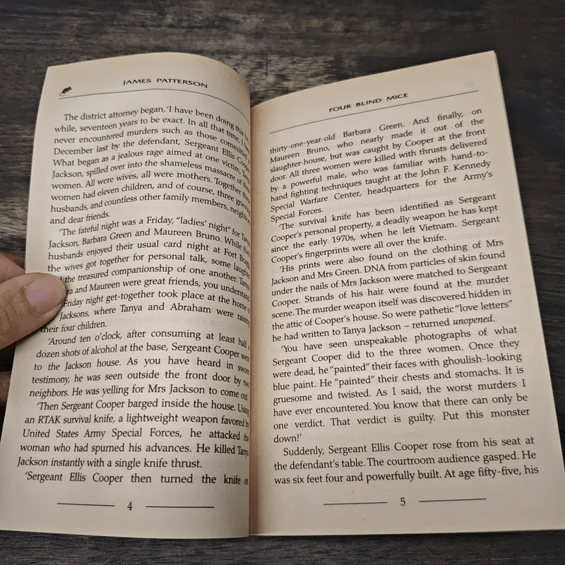 Four Blind Mice - James Patterson รูปที่ 7