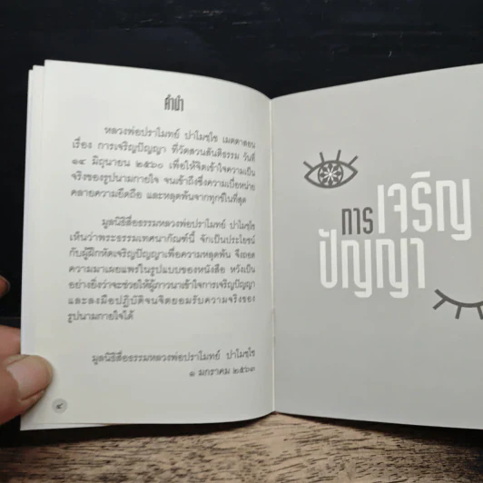 การเจริญปัญญา - หลวงพ่อปราโมทย์ ปาโมชฺโช รูปที่ 7