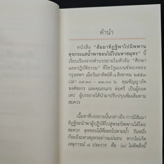 สัมมาทิฏฐิ พาไปนิพพาน - สุภีร์ ทุมทอง รูปที่ 7