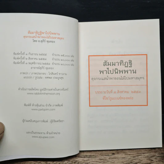 สัมมาทิฏฐิ พาไปนิพพาน - สุภีร์ ทุมทอง รูปที่ 6