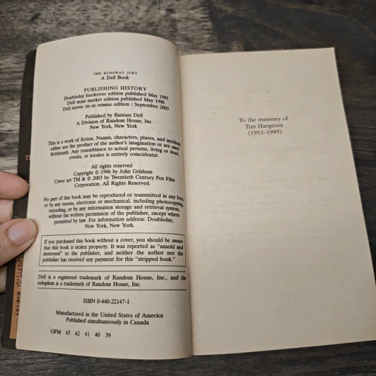The Runaway Jury - John Grisham รูปที่ 6