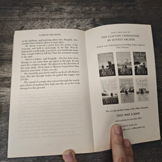 Cometh the Hour - Jeffrey Archer รูปที่ 8