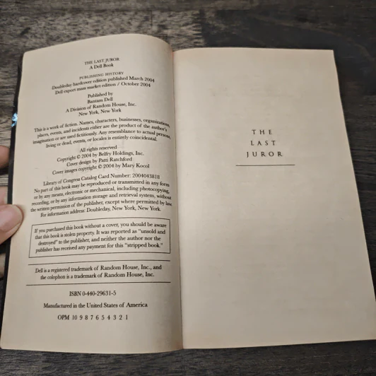 The Last Juror - John Grisham รูปที่ 6