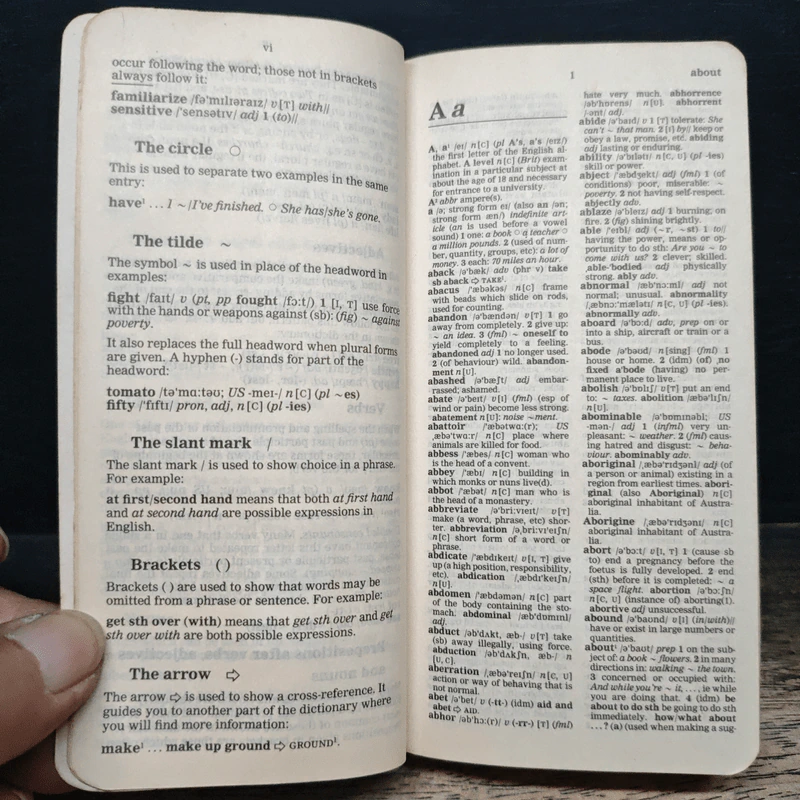 Oxford Learner's Pocket Dictionary รูปที่ 7