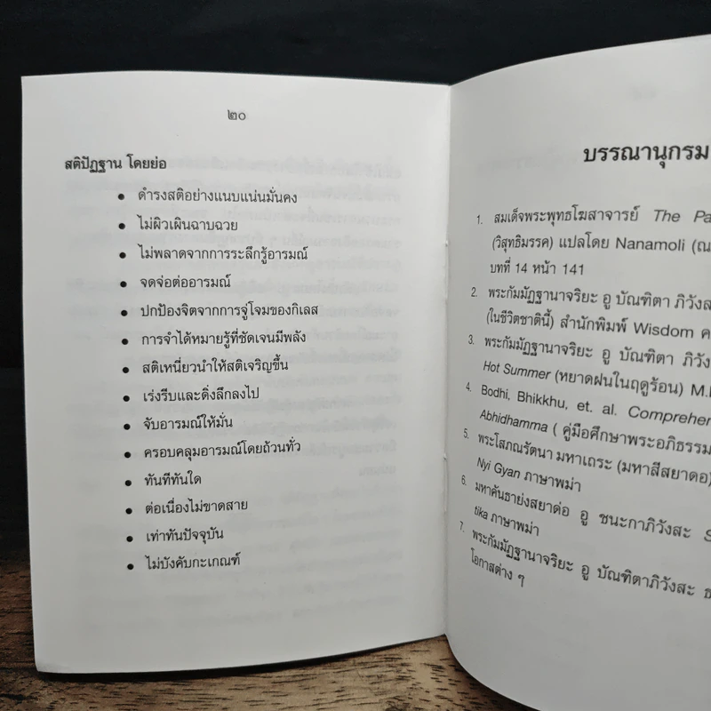 ความหมาย ของ สติปัฏฐาน - พระกัมมัฏฐานาจริยะ อู บัณฑิตาภิวังสะ รูปที่ 8