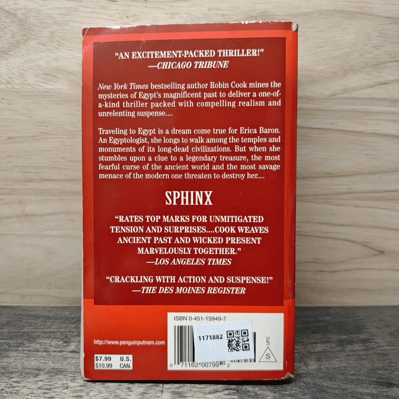 Sphinx - Robin Cook รูปที่ 5